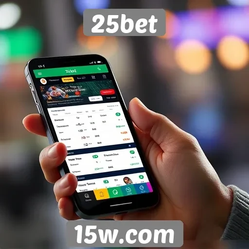 Funcionalidades do aplicativo móvel 25bet