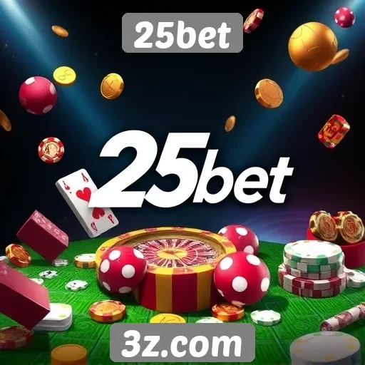 Variedade de jogos disponíveis na plataforma 25bet